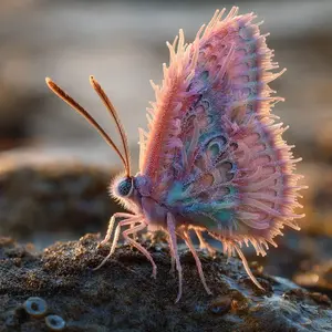 Butterfly + Sea anemone